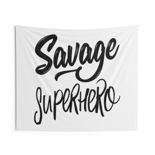 Inspirational Superhero Tapestry