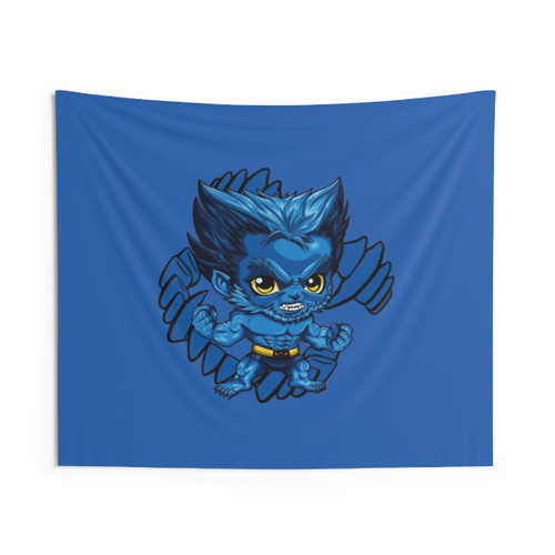 Chibi Hank McCoy Marvel Tapestry
