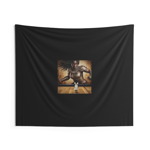 Reflections Marvel Superhero Tapestry featuring a girl reading