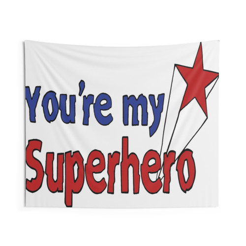 Superhero Pop Art Tapestry featuring Bruce Almighty graphic art