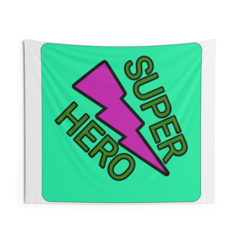 Superhero Tapestry Wall Art