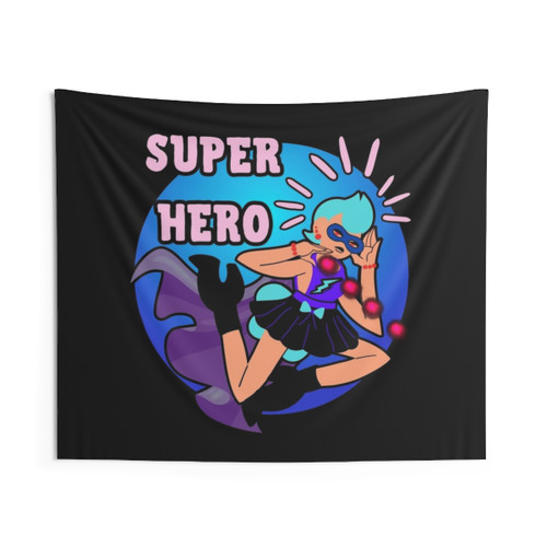 Super Hero Tapestry - Heroic Wall Art for Superhero Fans