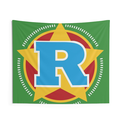 Superhero Initial R Tapestry