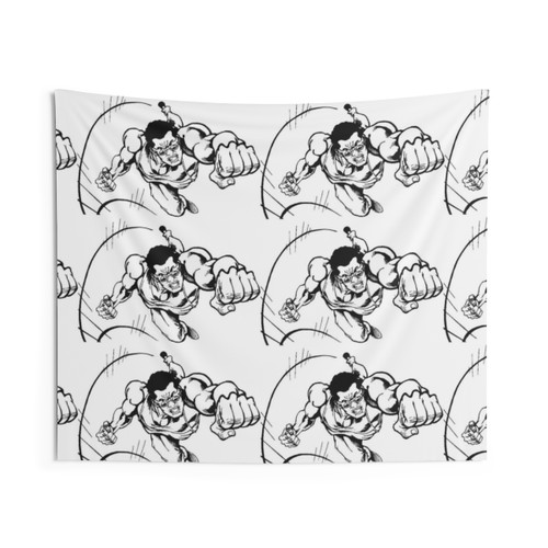 Zero To Superhero Hero in Flight Tapestry