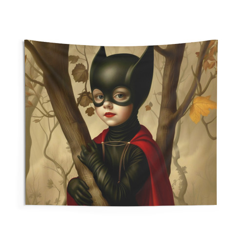 Superhero Boy Tapestry - Vibrant Wall Decor
