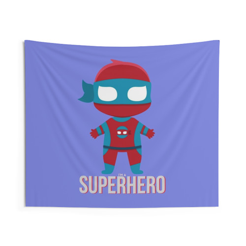 I'm a SuperHero 11 Tapestry featuring a superhero design