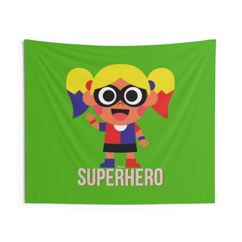 Superhero Kids Tapestry
