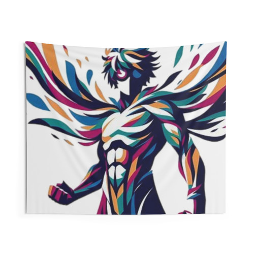 Prismatic Phantom Superhero Tapestry