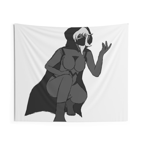 Omen Superhero Vigilante Tapestry Wall Art