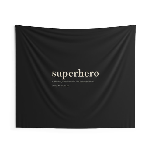 Vibrant Superhero Tank Top Tapestry Wall Hanging