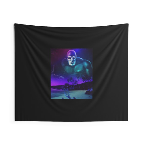 Superhero Pullover Hoodie Tapestry - Vivid Superhero Design