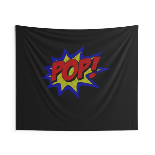 Superhero Pop Art Tapestry