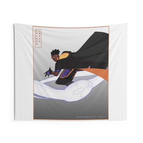 Static Shock Superhero Tapestry