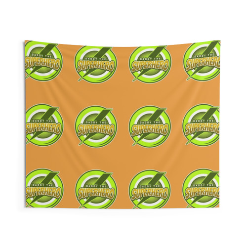 Daddy The Superhero Fathers Day Tapestry