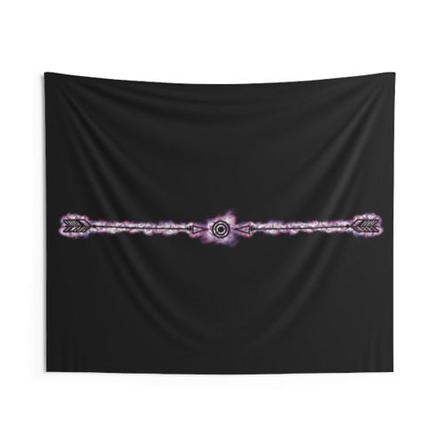 Purple Archer Superhero Tapestry