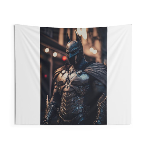 Superhero Metal Armor Tapestry
