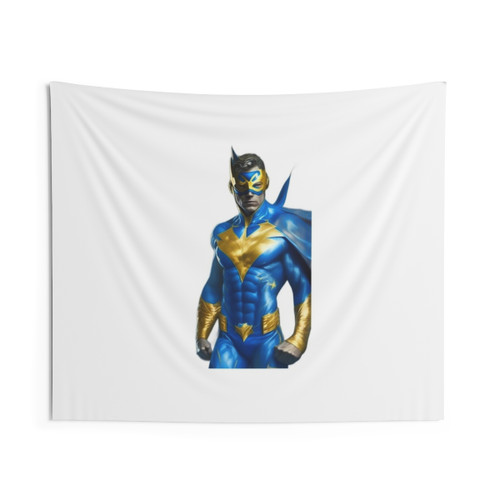Super Hero Themed Tapestry Wall Hanging