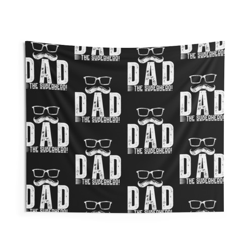 Fathers Day Superhero Tapestry