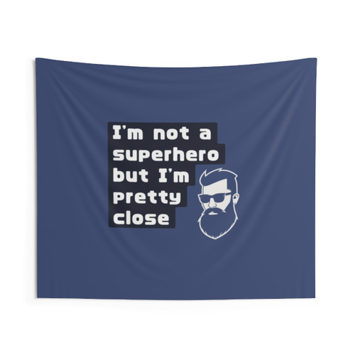 Superhero Inspired Funny Tapestry