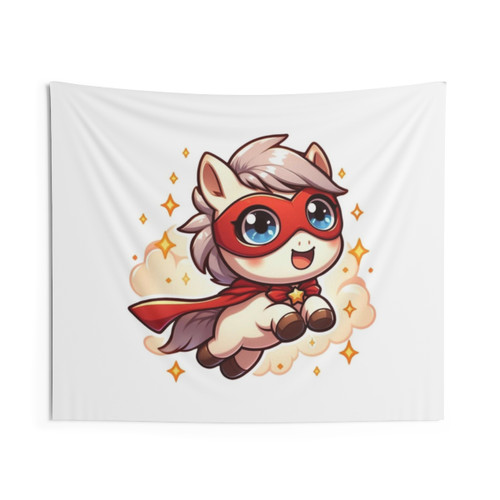 Superhero Horse Tapestry