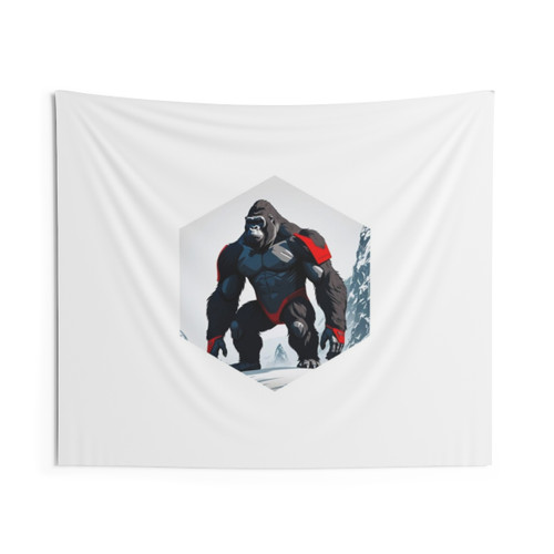 Gorilla Superhero Tapestry - Adventure Wall Art