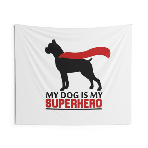 Boxer Superhero Tapestry - Heroic Home Decor