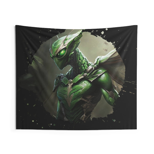 Superhero Mantis Tapestry Wall Art