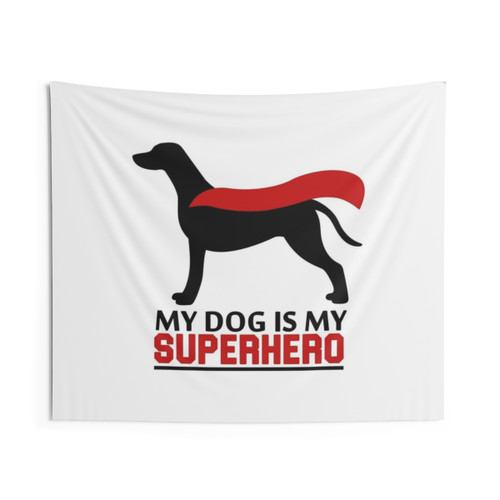 Dalmatian Superhero Tapestry