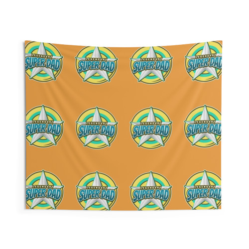 Legendary Super Dad Fathers Day Tapestry