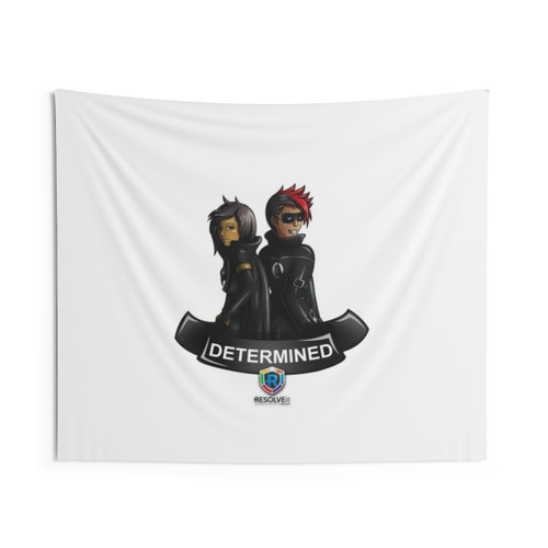 Determined Superhero Academy Tapestry