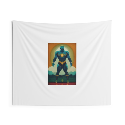 Colorful Superhero Tapestry Wall Hanging