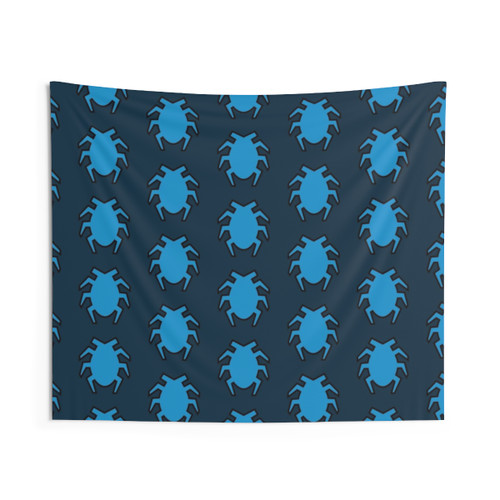 Blue Beetle Superhero Tapestry