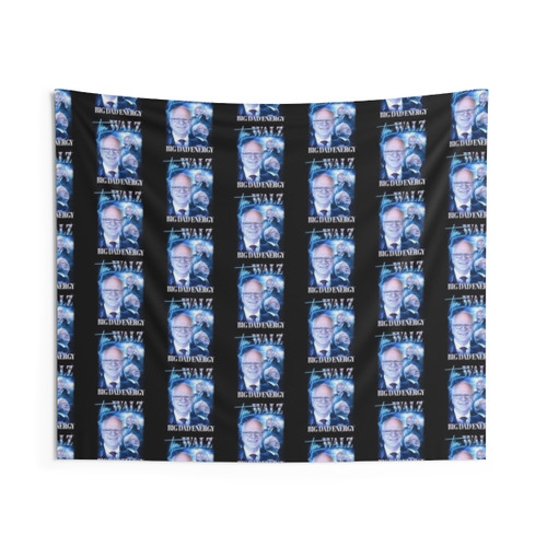 Retro 90s Tim Walz Tapestry