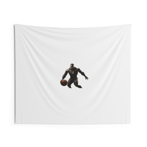 Superhero Basketball Tapestry