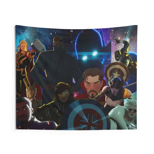 Superhero What If Tapestry Wall Art