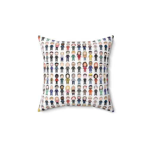 Taskmaster Cast Poster Pillow