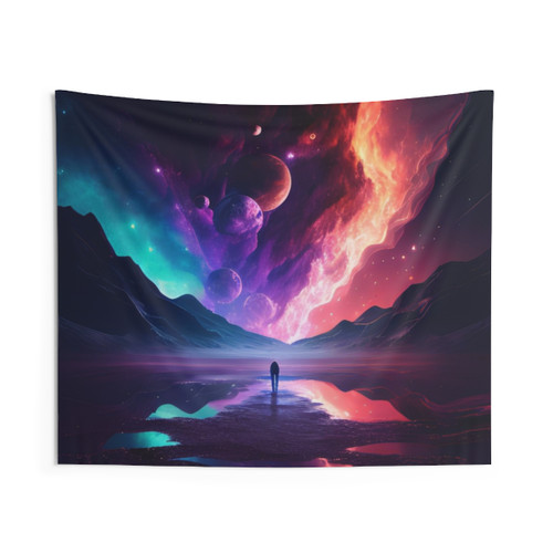 Trippy Galaxy Tapestry