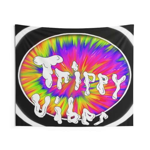 Trippy Vibes Tapestry - Psychedelic Wall Art