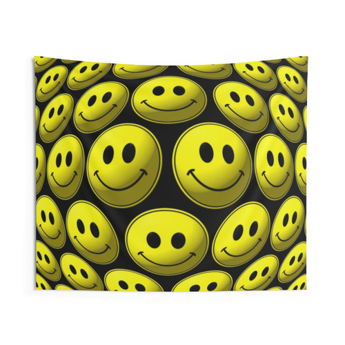 Acid Warp Design Tapestry Wall Hanging