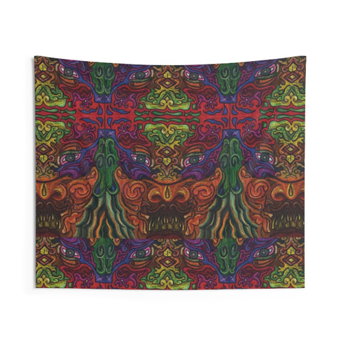 Boundaries Tapestry - Vibrant Boho Wall Art