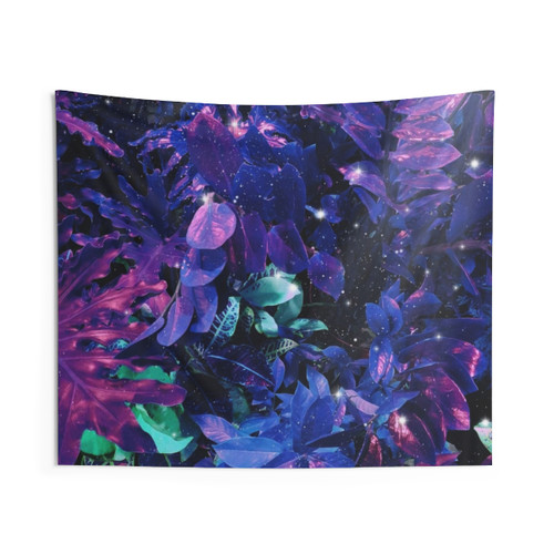 Glowing Vibes Tapestry - Psychedelic Wall Hanging