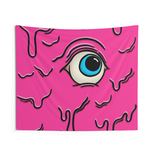 Psychedelic Cyclops Eye Tapestry