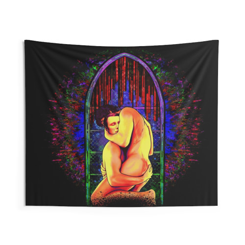 Hannibal Trippy Blacklight Edition Tapestry