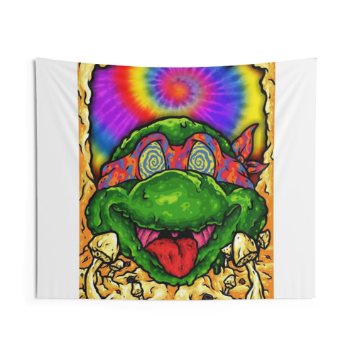 Pizza Party Ninja Turtles Tapestry