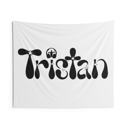 Tristan Logo Psychedelic Tapestry
