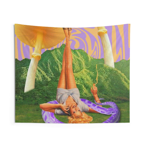 Surreal Photoshop Tapestry - Girls Just Want to Have Fun