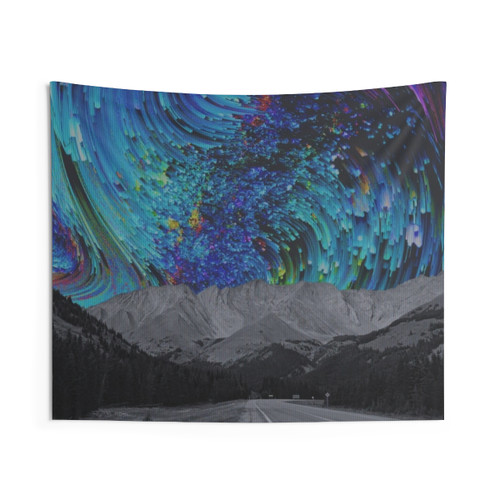 Distortion Pixel Glitch Tapestry