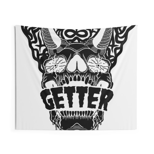 Trippy Getter Goat Hell Tapestry