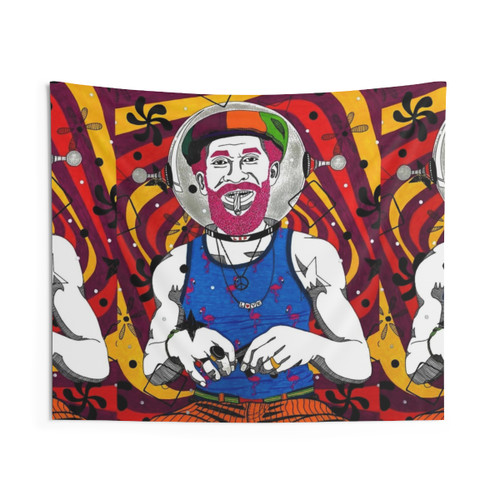 Lee Scratch Perry Alien Astronaut Tapestry