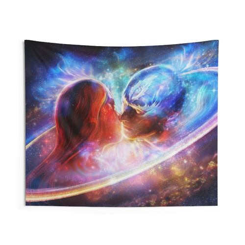 Psychedelic Eternal Love Tapestry